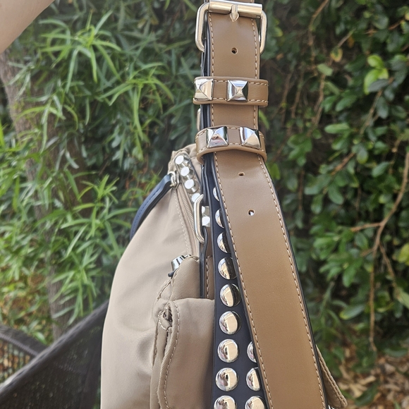 Shoulder Bag with Studded Details - Picture 3 of 6